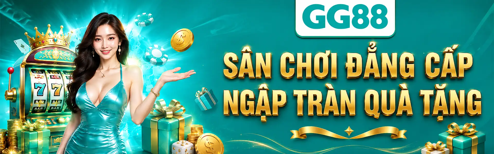 Banner trang chủ GG88 chính hãng