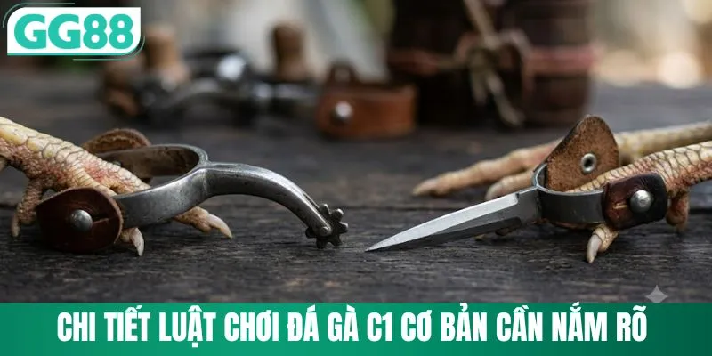Chi tiết luật chơi đá gà C1 cơ bản cần nắm rõ