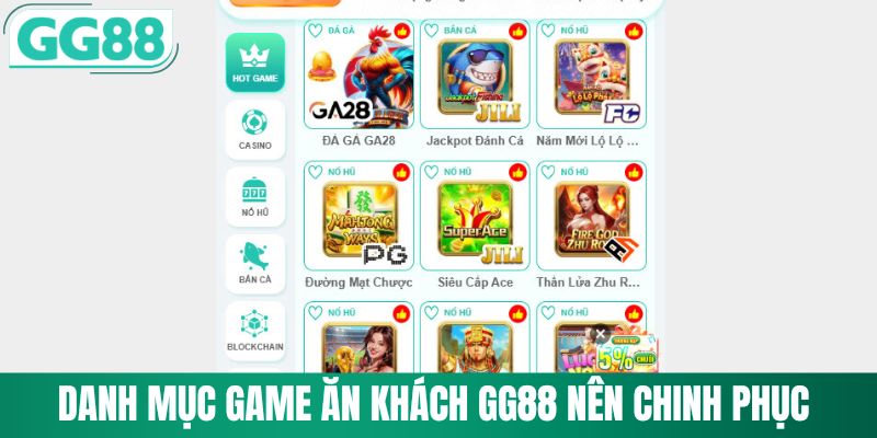 Danh mục game ăn khách người chơi phải chinh phục