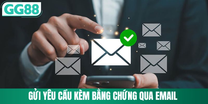 Gửi thông tin rõ ràng qua kênh email chính thức