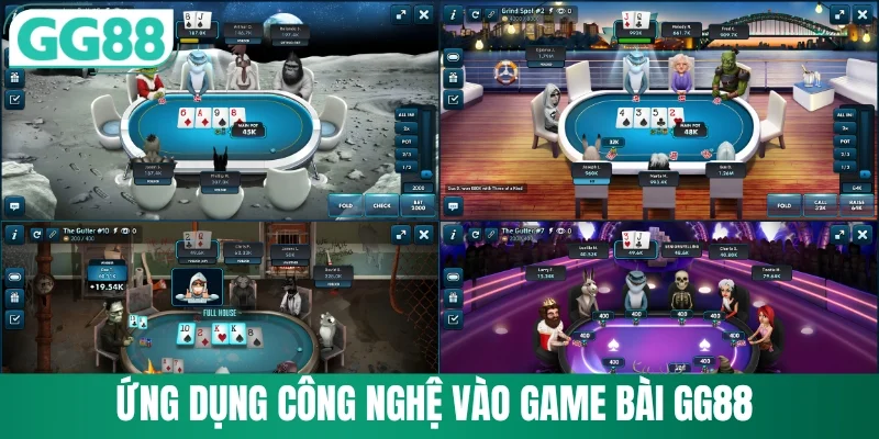 Game Bài GG88 3 Nền tảng công nghệ phía sau game bài GG88