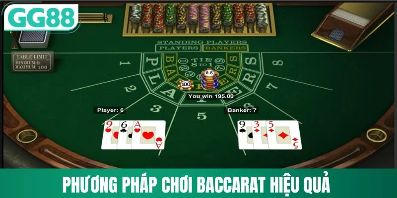 Phương pháp chơi baccarat hiệu quả