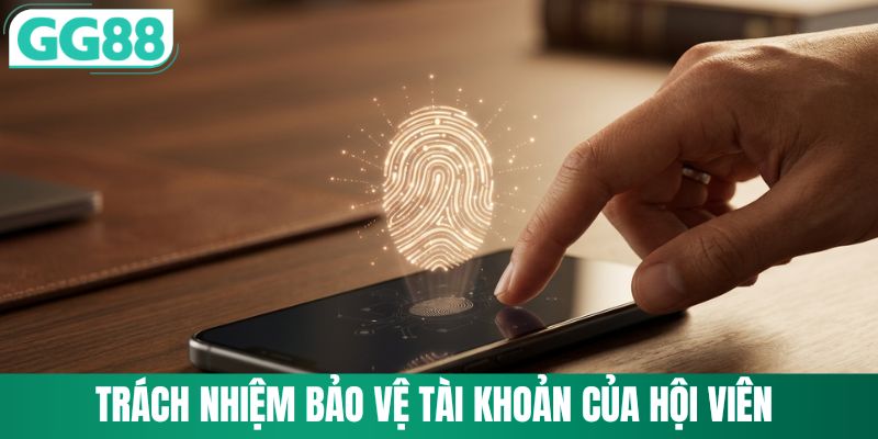 Chính Sách Bảo Mật GG88 3 Trách nhiệm của thành viên để bảo vệ tài khoản